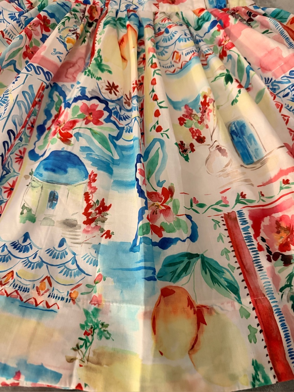 Showpo Multicolor Vacation Print Halter Mini Dress 6 - Picture 7 of 9
